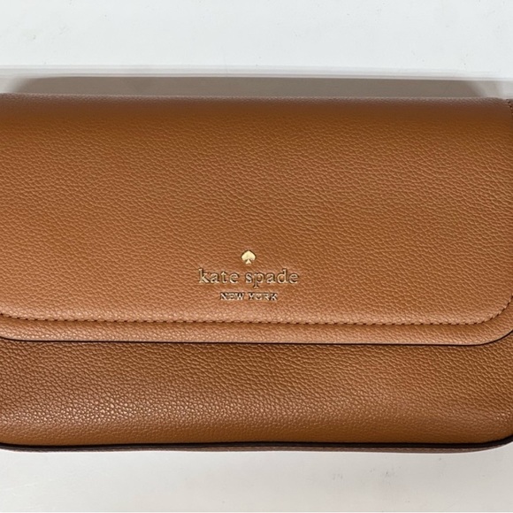 NWT!! Kate Spade Rosie Flap Crossbody in Warm Gingerbread - Picture 8 of 9